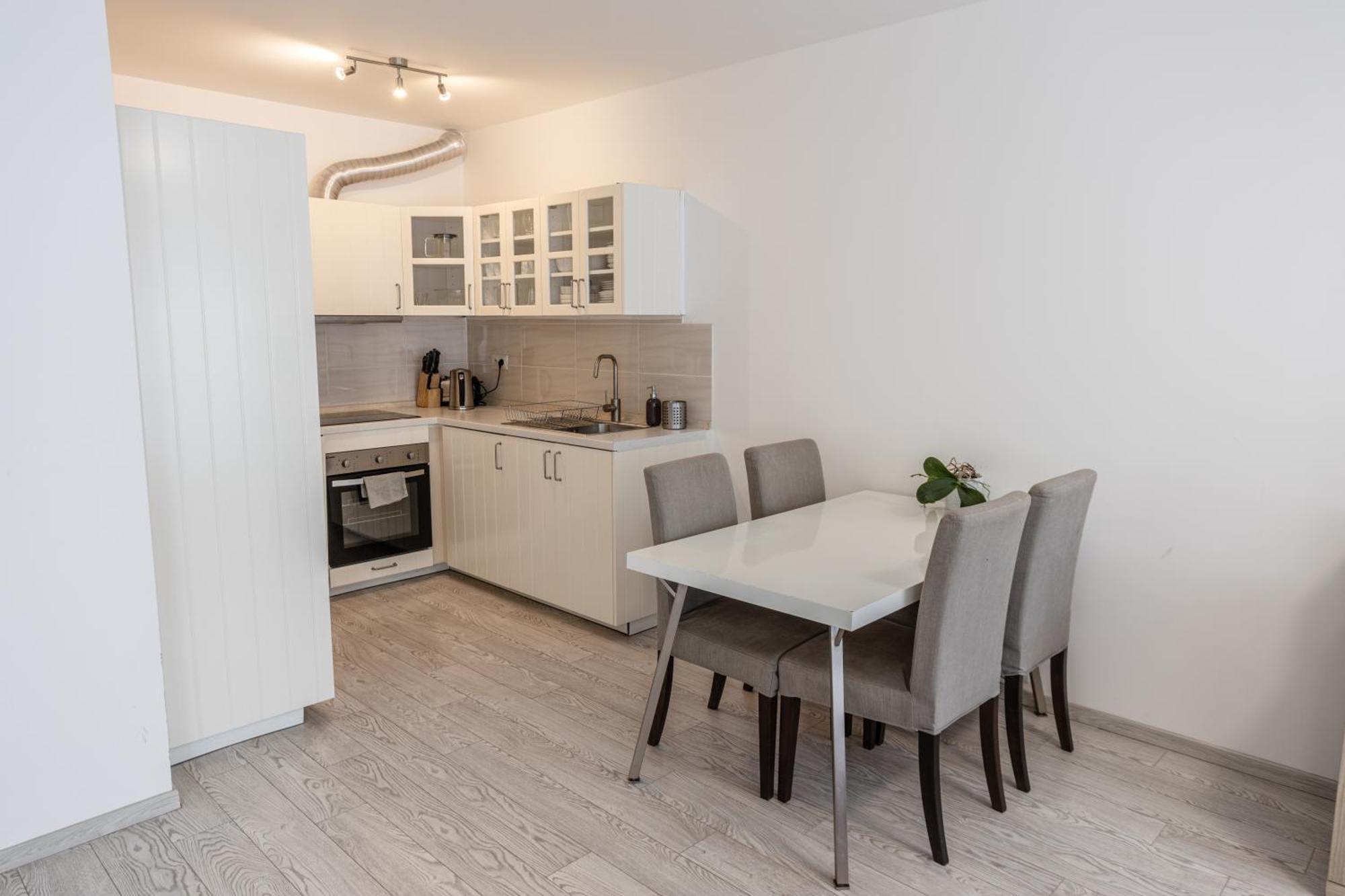 Spacious Terrace Apartment With Free Private Parking, Prague